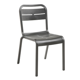 outdoor chair CANNES anthracite | stackable product photo