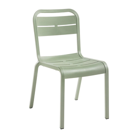 outdoor chair CANNES green | stackable product photo