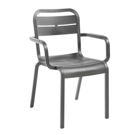 armchair | patio chair CANNES anthracite | stackable product photo