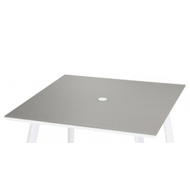 tabletop SUNSET square with hole for sunshade grey L 900 mm W 900 mm product photo