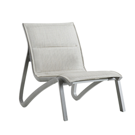 lounge chair SUNSET CONFORT • silver | beige | 610 mm x 830 mm H 890 mm | seat height 380 mm product photo