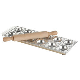 ravioli mould aluminium 12-cavity  L 335 mm  B 115 mm  H 20 mm product photo