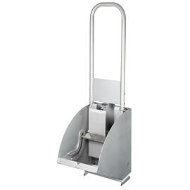 B-STOCK | tin press N8019 wall mounted device stainless steel  L 285 mm product photo
