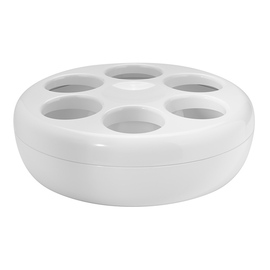 bottle cooler PURE plastic white | suitable for 6 bottles product photo