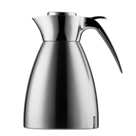 vacuum jug SUPREME 1 ltr stainless steel matt pressure cap  H 195 mm product photo