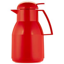 vacuum jug TOP PUSH 1 ltr red shiny glass insert screw cap  H 258 mm product photo