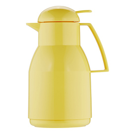 vacuum jug TOP PUSH 1 ltr yellow shiny glass insert screw cap  H 258 mm product photo