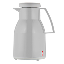 vacuum jug WASH 1 ltr grey vacuum -  tempered glass screw cap  H 238 mm product photo