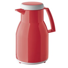 vacuum jug WASH 1 ltr red vacuum -  tempered glass screw cap  H 238 mm product photo