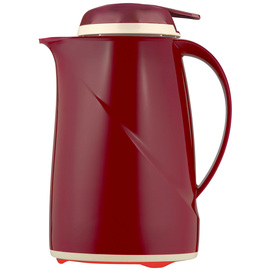 vacuum jug WAVE Mini 0.6 ltr red push button closure | one-hand operation product photo