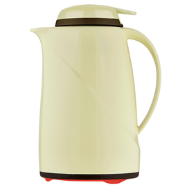 vacuum jug WAVE Mini 0.6 ltr vanilla push button closure | one-hand operation product photo