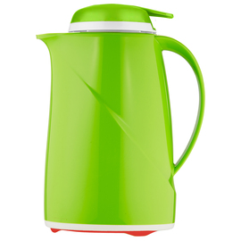 vacuum jug WAVE Mini 0.6 ltr kiwi coloured push button closure | one-hand operation product photo