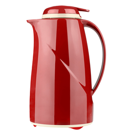 vacuum jug Wave Push 1.0 ltr red glass insert pressure cap product photo