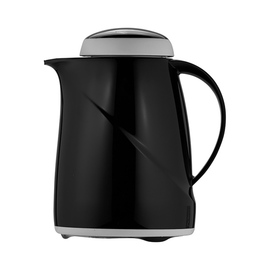 vacuum jug WAVE Picco 0.3 ltr black vacuum -  tempered glass screw cap  H 190 mm product photo