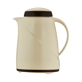 vacuum jug WAVE Picco 0.3 ltr vanilla coloured vacuum -  tempered glass screw cap  H 190 mm product photo