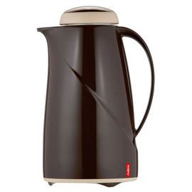 vacuum jug WAVE 1 ltr cappuccino coloured vacuum -  tempered glass screw cap  H 252 mm product photo