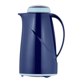 vacuum jug WAVE S+ 1 ltr plastic dark blue screw cap  H 252 mm product photo