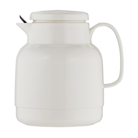 vacuum jug MONDO 1 ltr white shiny glass insert screw cap  H 193 mm product photo