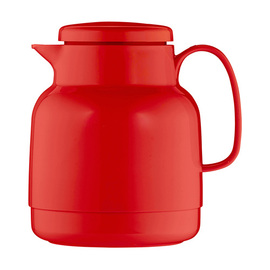 vacuum jug MONDO 1 ltr red shiny glass insert screw cap  H 193 mm product photo