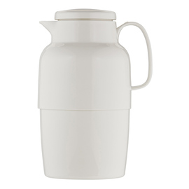 vacuum jug MONDO 2 ltr white shiny glass insert screw cap  H 282 mm product photo