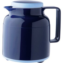vacuum jug WASH PRO 1 ltr dark blue vacuum -  tempered glass screw cap  H 188 mm product photo