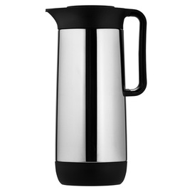 vacuum jug CONTUR 1 ltr stainless steel shiny vacuum -  tempered glass screw cap  H 279 mm product photo