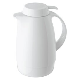 vacuum jug SERVITHERM 0.6 ltr white shiny vacuum -  tempered glass screw cap  H 202 mm product photo