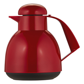 vacuum jug DAY 1 ltr red shiny glass insert screw cap  H 212 mm product photo