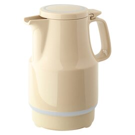 vacuum jug THERMOBOY 0.6 ltr beige vacuum -  tempered glass hinged lid  H 191 mm product photo