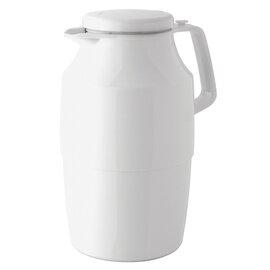 vacuum jug TEA BOY 2 ltr white shiny glass insert screw cap  H 282 mm product photo