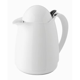 vacuum jug HAVANNA 1 ltr white shiny glass insert screw cap  H 230 mm product photo