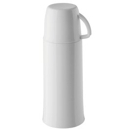 vacuum flask ELEGANCE 0.25 ltr white glass insert screw cap  H 202 mm product photo