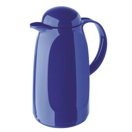 vacuum jug RELAX 1 ltr dark blue glass insert screw cap  H 270 mm domed lid product photo
