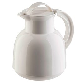 vacuum jug SALTO 1 ltr white shiny glass insert screw cap  H 212 mm product photo