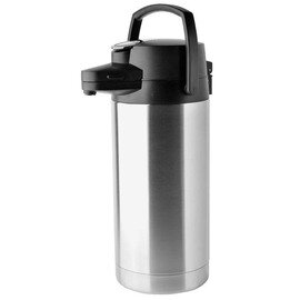 vacuum pump jug COFFEESTATION 3.5 ltr stainless steel pressure cap  H 390 mm product photo