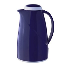 vacuum jug WAVE maxi 1.5 ltr dark blue vacuum -  tempered glass screw cap  H 275 mm product photo