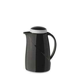 vacuum jug WAVE Mini 0.6 ltr black vacuum -  tempered glass screw cap  H 220 mm product photo