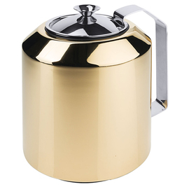 ice cream display CARAFINE 1 ltr | stainless steel golden coloured | insulated product photo