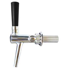 compensator tap C-TAP stainless steel polished | foam button | threaded socket 35 mm product photo