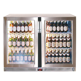 compact cooling counter MINIMAX anthracite | suitable for 255 bottles of 0.33 liters product photo