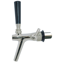 compensator tap P3000 polished | threaded socket 80 mm product photo