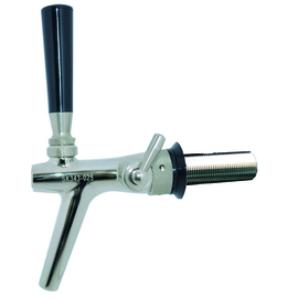 compensator tap P3500 stainless steel self-closing polished | threaded socket 35 mm product photo