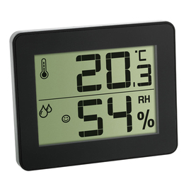 digital thermo-hygrometer black | 0°C to +50°C incl. battery product photo