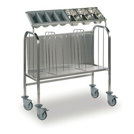 Tray & Cutlery Trolleys | 4 swivel castors product photo