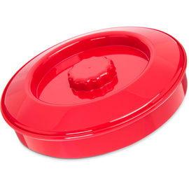 tortilla server polycarbonate red | with lid Ø 184 mm H 49 mm product photo