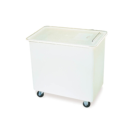 Trolley for ingredients polycarbonate white | with lid 102.2 ltr | 322 mm x 724 mm H 708 mm product photo