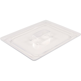 Lid for GN container 1/2, transparent, 12.76 x 10.38 cm, 0% BPA product photo