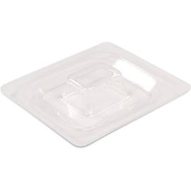 Lid for GN containers 1/6, transparent, 6.85 x 6.27 cm, 0% BPA product photo