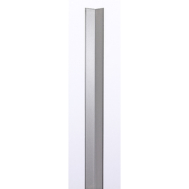 Corner bracket, stainless steel, L 2500 mm, 40 x 40 mm, 1 mm thick, curved edge product photo