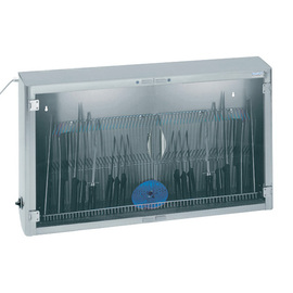 Knife sterilizing cabinet suitable for 40 knives 1030 mm x 170 mm H 600 mm | stainless steel knife holder product photo
